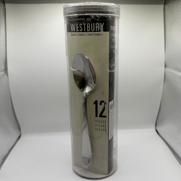 New Gibson Westbury Stainless Steel spoons set of 12 flatware 42742 - Picture 3 of 5